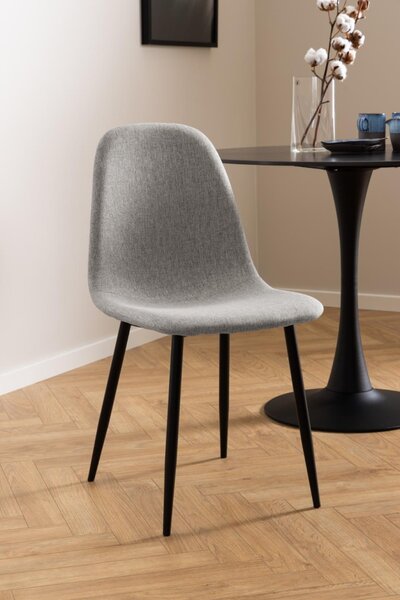 Scaun dining Celia V2, Gri, 86x44x54 cm