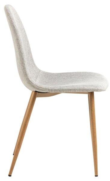 Scaun dining Celia, Gri, 86x44x54 cm