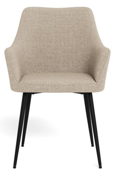 Scaun dining Lizzy, Bej, 85x59x59 cm