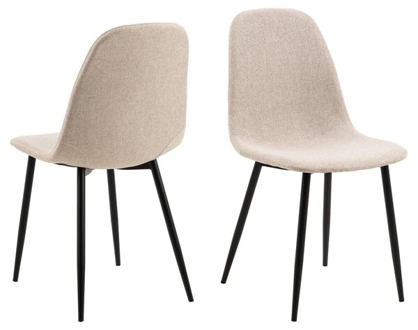 Scaun dining Celia, Bej, 86x44x54 cm