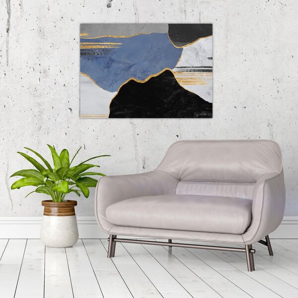 Tablou - Forme texturate (70x50 cm)
