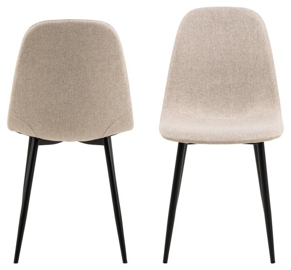 Scaun dining Celia, Bej, 86x44x54 cm