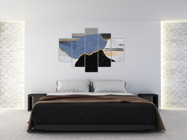 Tablou - Forme texturate (150x105 cm)
