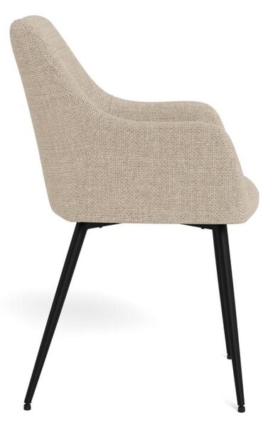 Scaun dining Lizzy, Bej, 85x59x59 cm