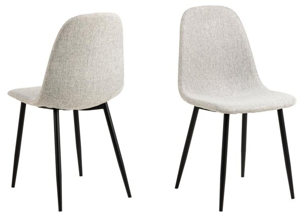 Scaun dining Celia V2, Gri, 86x44x54 cm