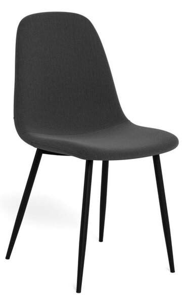 Scaun dining Celia, Negru, 86x44x54 cm