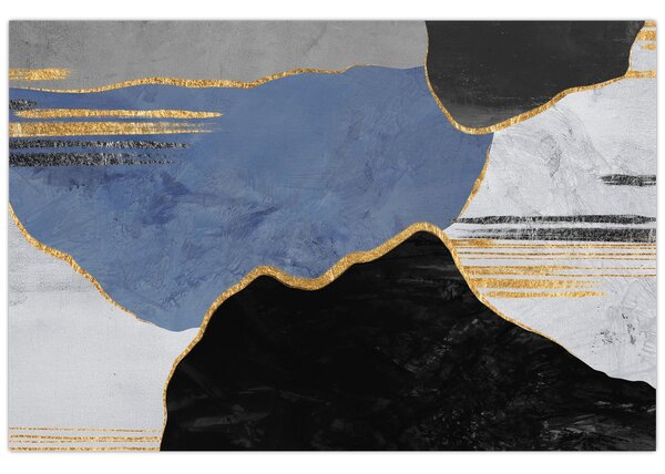 Tablou - Forme texturate (90x60 cm)