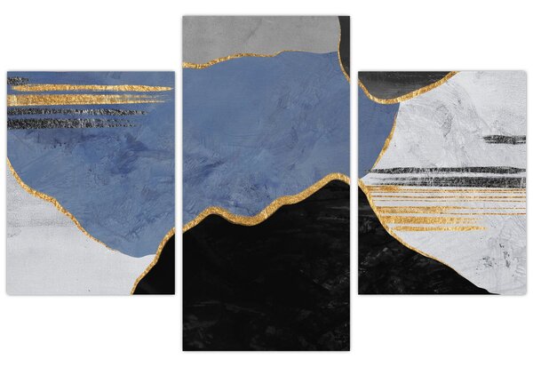 Tablou - Forme texturate (90x60 cm)