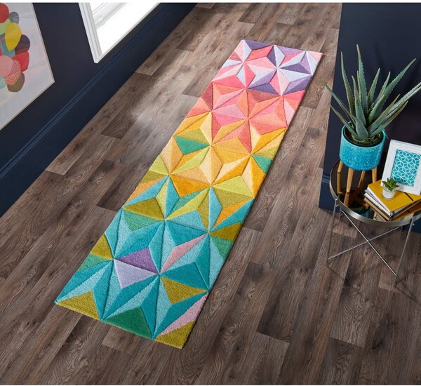 Covor tip traversă din lână 60x230 cm Reverie – Flair Rugs