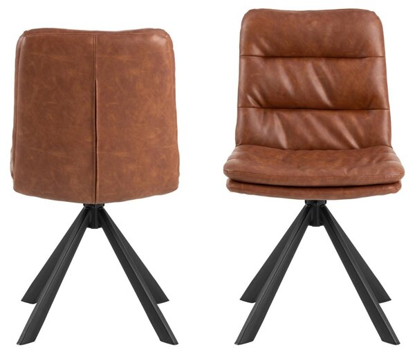 Scaun dining Dean, Maro, 85x47.5x57 cm