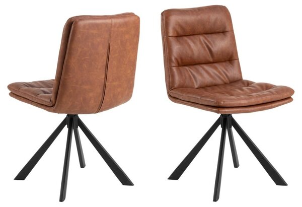 Scaun dining Dean, Maro, 85x47.5x57 cm