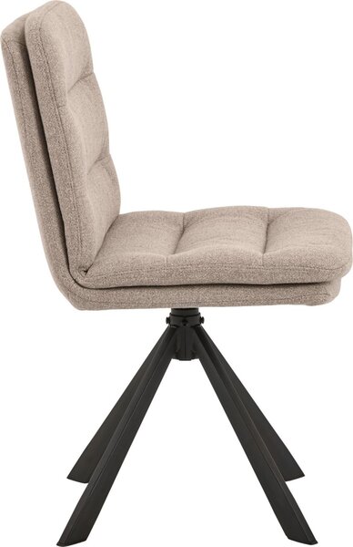 Scaun dining Dean, Bej, 85x47.5x57 cm