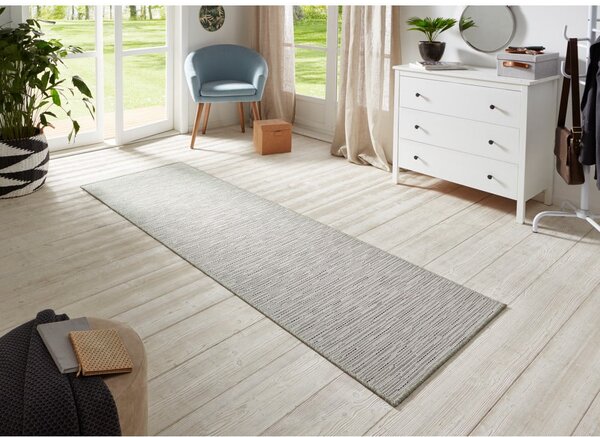 Covor tip traversă BT Carpet Nature, 80 x 250 cm, gri