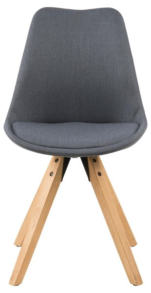 Scaun dining Dima V2, Gri, 85x48.5x55 cm