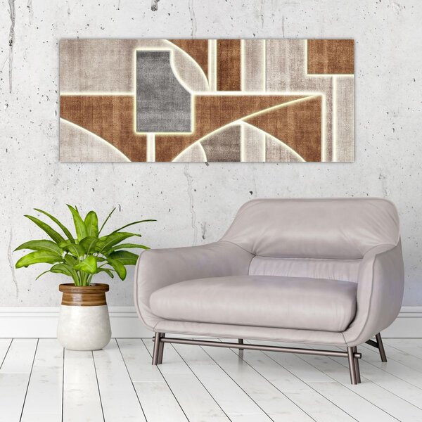 Tablou - Forme (120x50 cm)