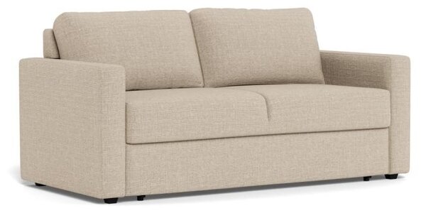 Canapea extensibila Fleury, Bej, 85x176x88 cm