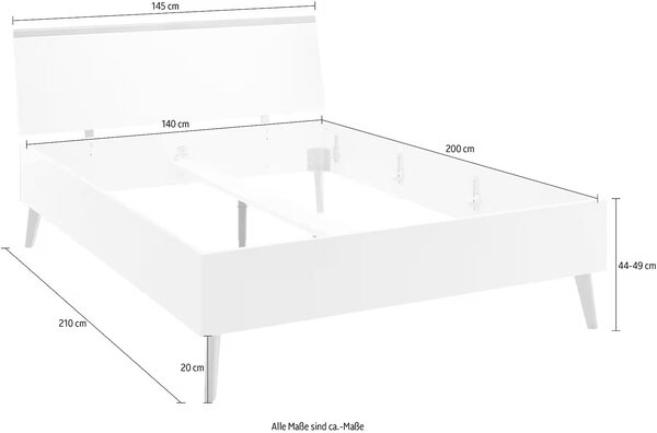 Cadru pat 140x200 cm
