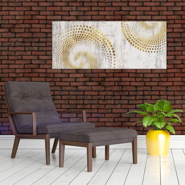 Tablou - Design beton (120x50 cm)