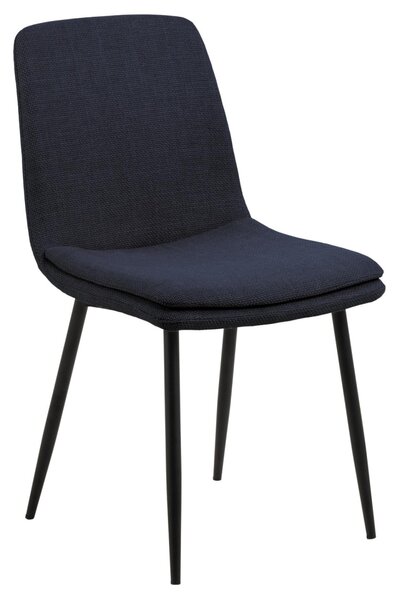 Scaun dining Becca, Albastru, 85.5x46x55 cm