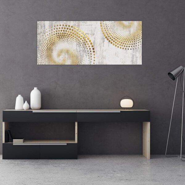 Tablou - Design beton (120x50 cm)