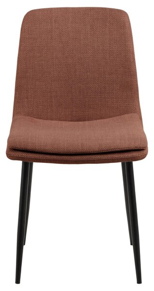 Scaun dining Becca, Portocaliu, 85.5x46x55 cm