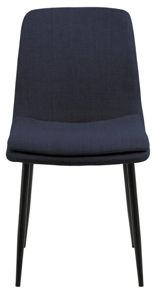 Scaun dining Becca, Albastru, 85.5x46x55 cm