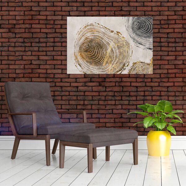 Tablou - Abstract triburi (90x60 cm)