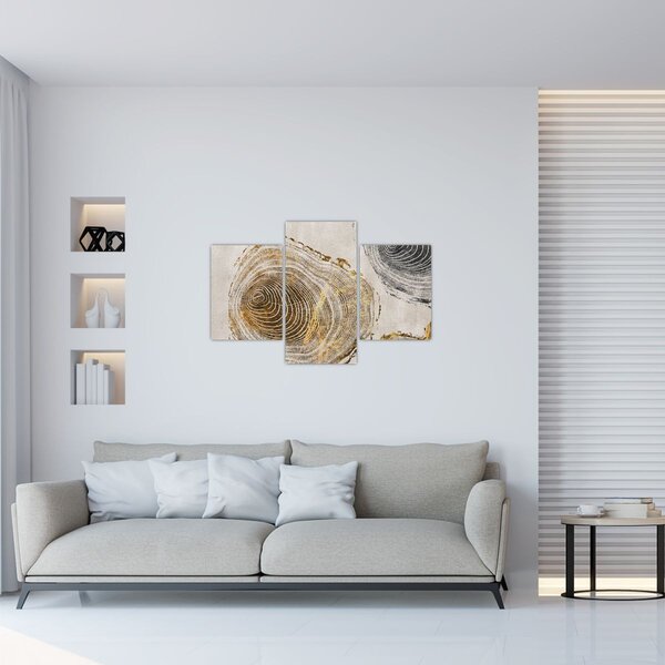 Tablou - Abstract triburi (90x60 cm)