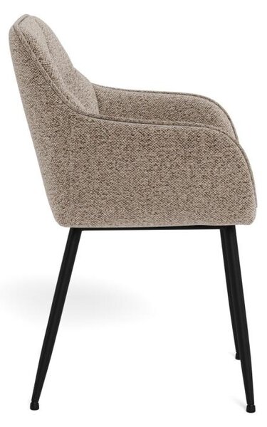 Scaun dining Brenda, Bej, 84.5x59x54.5 cm