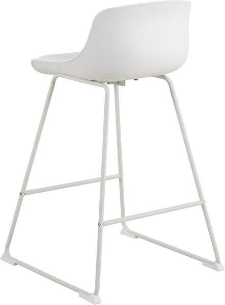 Scaun inalt Tina, Alb, 84x50x49 cm