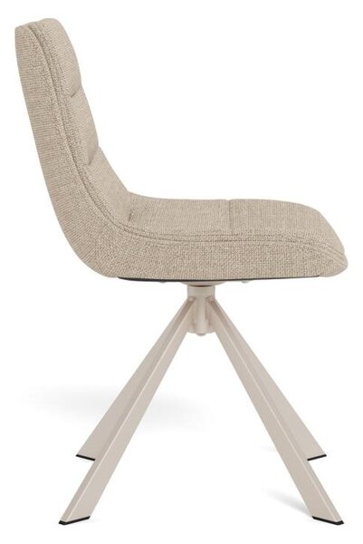 Scaun dining Adisa, Bej, 84x47x57 cm