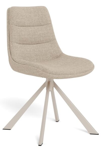 Scaun dining Adisa, Bej, 84x47x57 cm