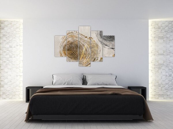Tablou - Abstract triburi (150x105 cm)