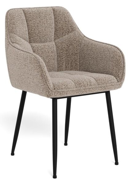 Scaun dining Brenda, Bej, 84.5x59x54.5 cm