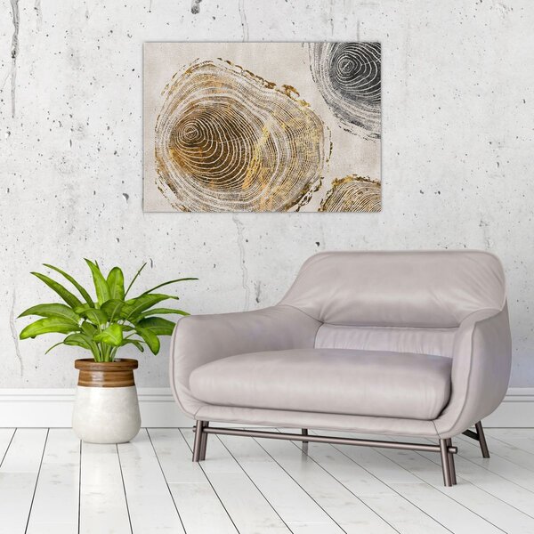 Tablou - Abstract triburi (70x50 cm)