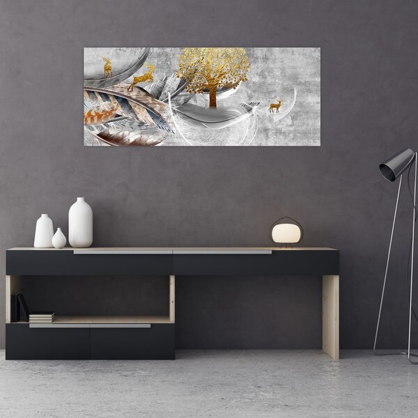 Tablou - Colaj (120x50 cm)
