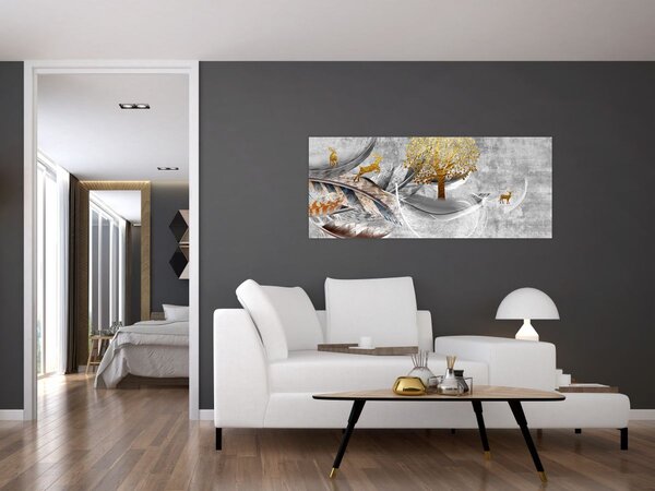 Tablou - Colaj (120x50 cm)