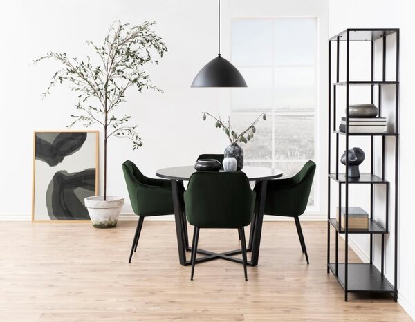 Scaun dining Brooke, Verde, 83x58x55 cm
