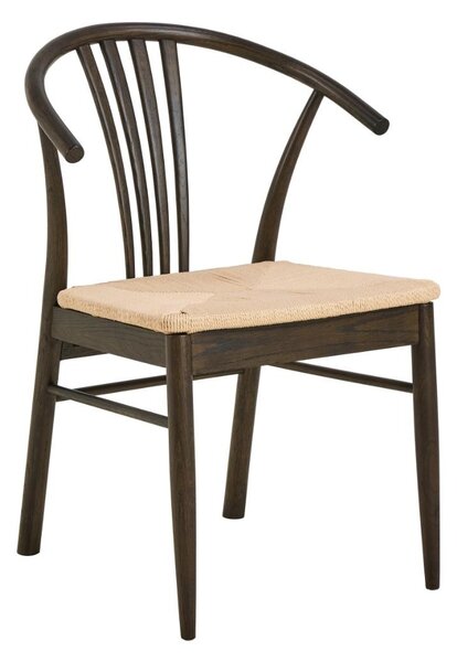 Scaun dining I_York, Fumuriu mat, 83x54x54 cm