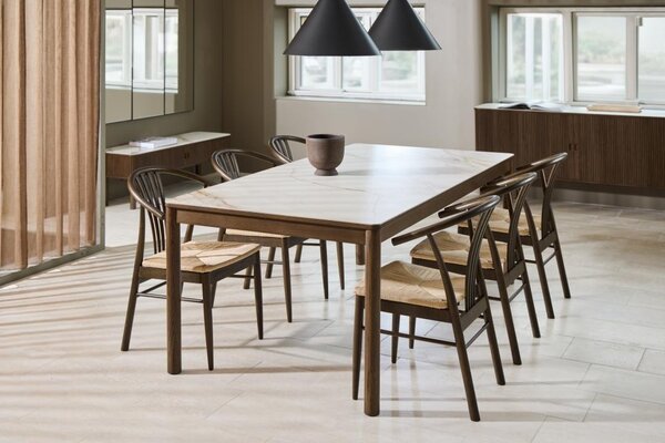Scaun dining I_York, Fumuriu mat, 83x54x54 cm