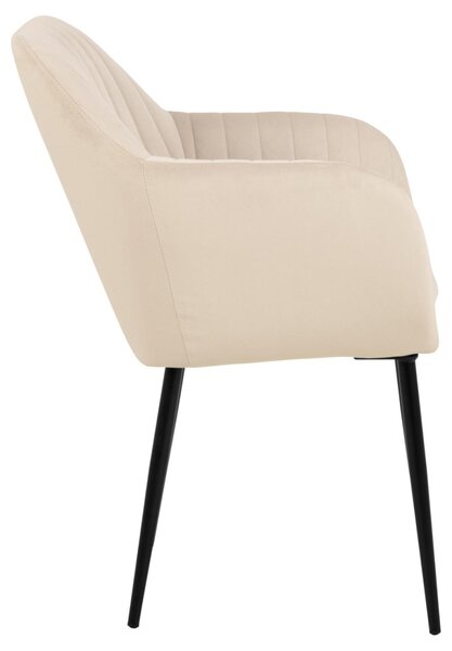 Scaun dining Emilia V1, Maro, 83x57x61 cm