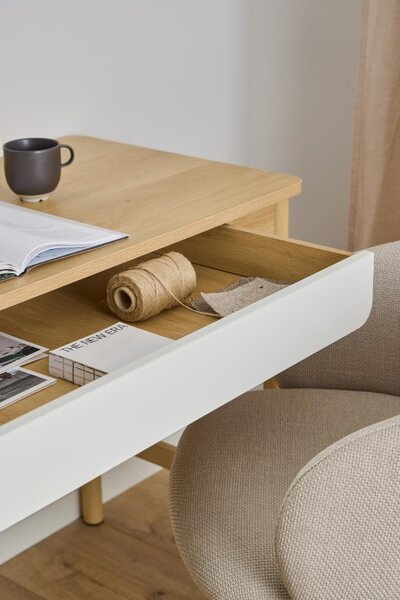 Scaun de birou Eleanor, Bej, 83x56x57 cm