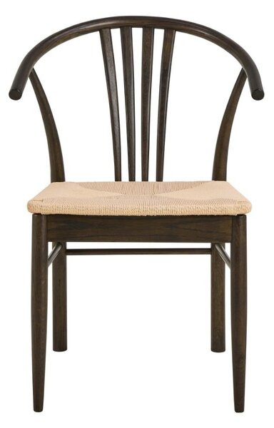 Scaun dining I_York, Fumuriu mat, 83x54x54 cm