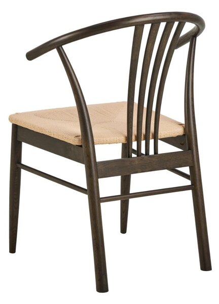 Scaun dining I_York, Fumuriu mat, 83x54x54 cm