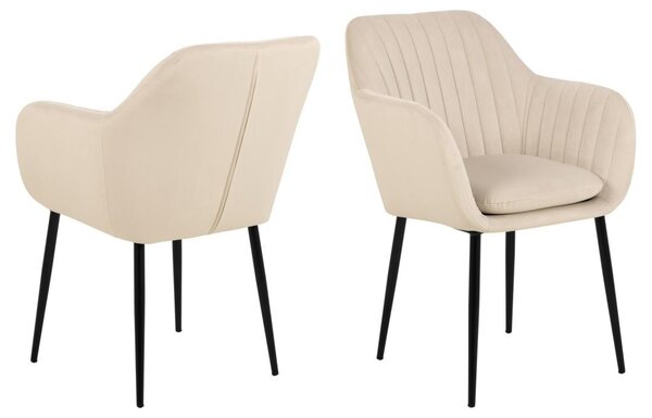 Scaun dining Emilia V1, Maro, 83x57x61 cm