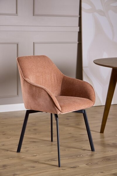 Scaun dining Clara, Maro, 83.5x58.5x55.5 cm