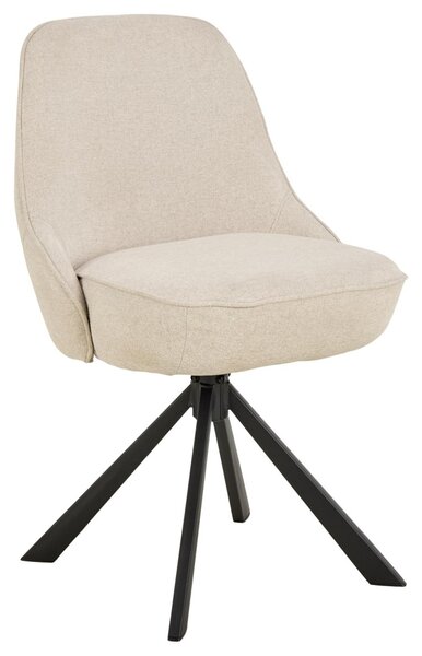 Scaun dining Carlton, Bej, 83.5x52x56 cm