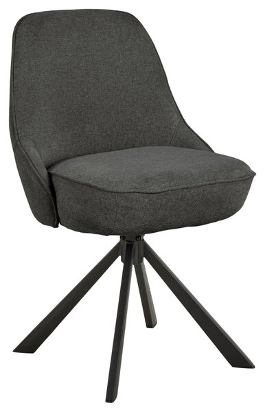 Scaun dining Carlton, Gri, 83.5x52x56 cm