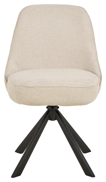 Scaun dining Carlton, Bej, 83.5x52x56 cm