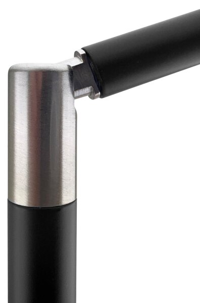 Brilagi - Lampă de birou LED tactilă, reglabilă, cu porturi USB VARIO LED/7W/230V CRI 96